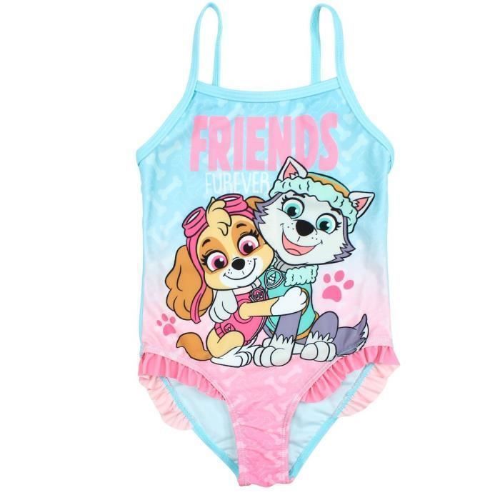 Peignoir De Bain Paw Patrol à Capuche - Tissu Polaire Corail, Tailles 2 à 8 Ans - 4