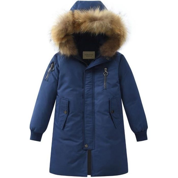 manteau fausse fourrure fille 8 ans