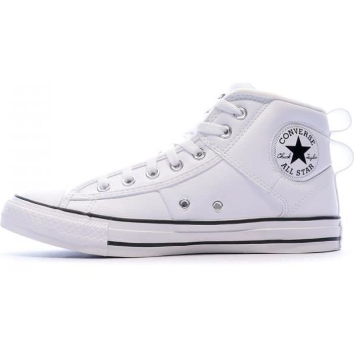 Baskets Blanches Homme Converse Chuck Taylor All Star CS Blanc ...