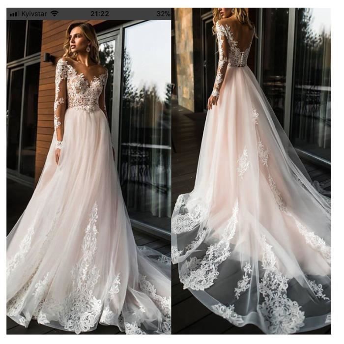 Robes de mari e beige 40 2019 nouvelles robes de mari e sexy