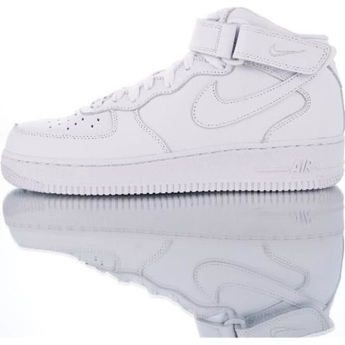 Baskets AIR Force 1 Mid blanc 315123-111 Chaussures de Running ... Baskets AIR Force 1 Mid blanc 315123-111 Chaussures de Running ...