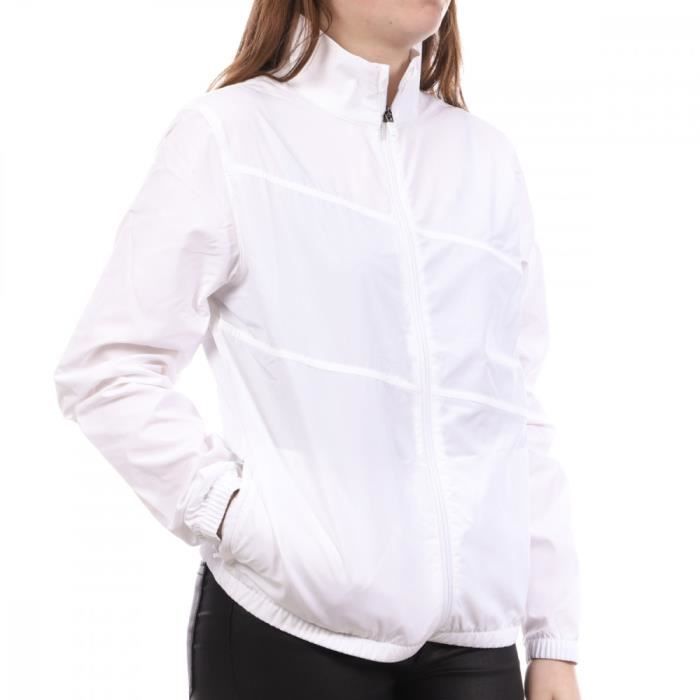 Veste Blanche Femme Puma Mile Wind Blanc Cdiscount Sport