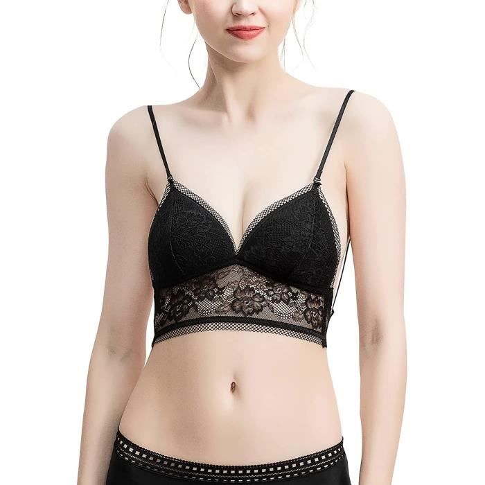 Soutien gorge avec sales dentelle dans le dos