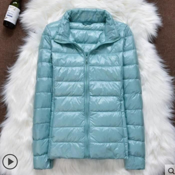 Doudoune femme en plume de canard best sale