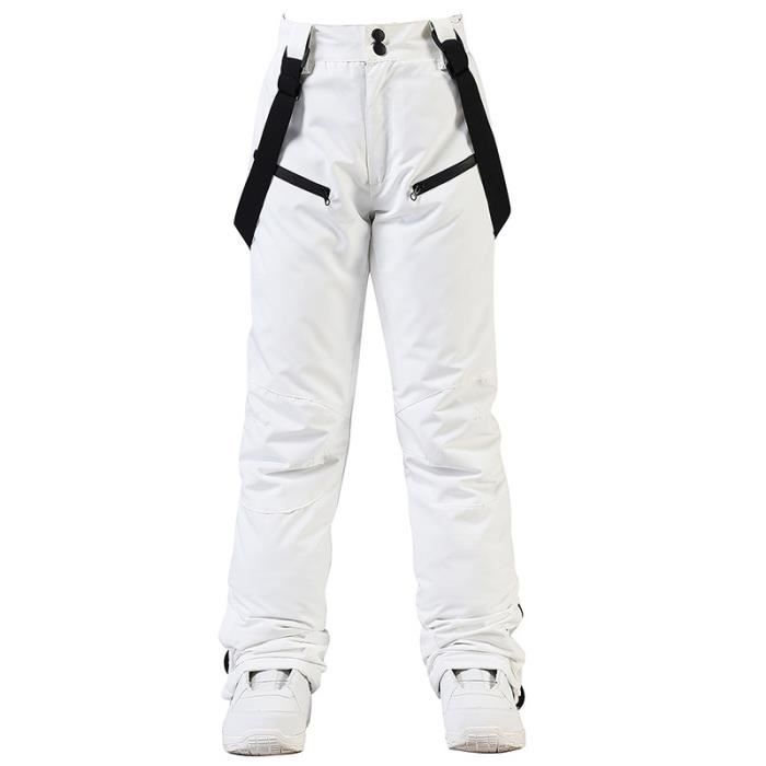 Pantalon ski femme avec bretelle best sale