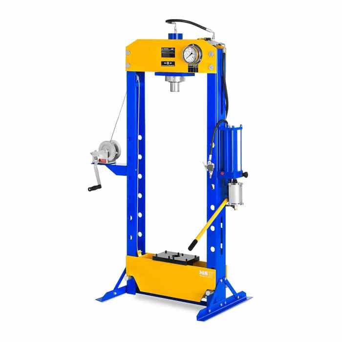 Presse Hydraulique Pneumatique Atelier 30 T Manometre Table 460mm 8 Hauteurs Achat Vente Accessoire Pneumatique Presse D Atelier Cdiscount