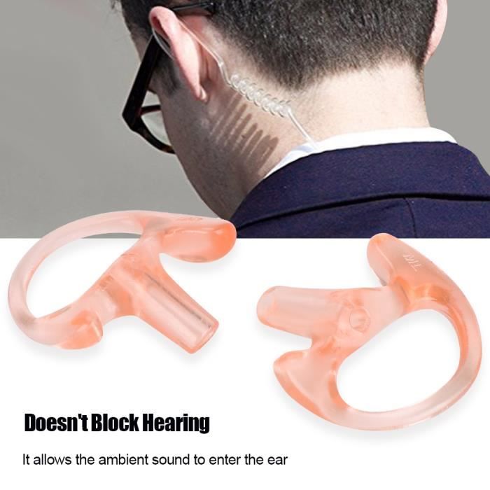 Paire De Crochets D'oreille Pour Écouteurs Intra-Auriculaires Sans