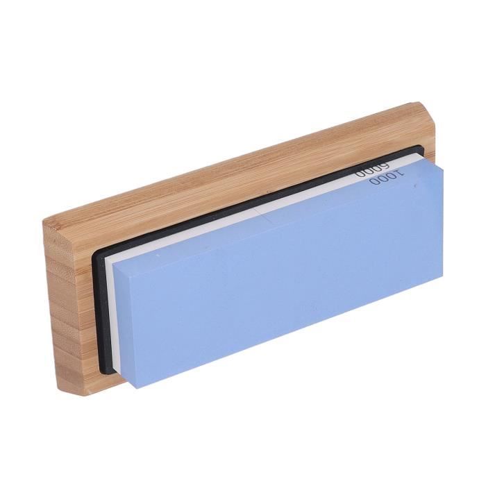 Pierre à Aiguiser Diamantée Lot De 4 Plaques - Grains 240# 360# 500# 1000# Pour Couteaux Et Outils