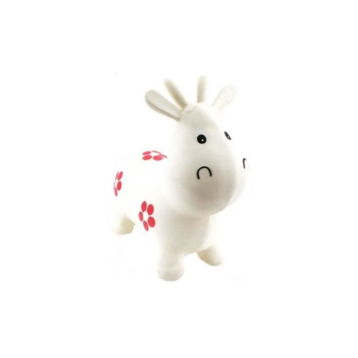 Vache Sauteuse Blanche Et Rose Des 18 Mois - Ballon Sauteur - Jeu D  Exterieur Plein Air Enfant - Cdiscount Jeux - Jouets