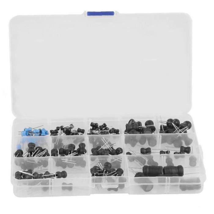 Livre échantillon Inductances SMD 0402 - 50 Valeurs - Kit Assortiment Pour Réparation Et Prototypage électronique