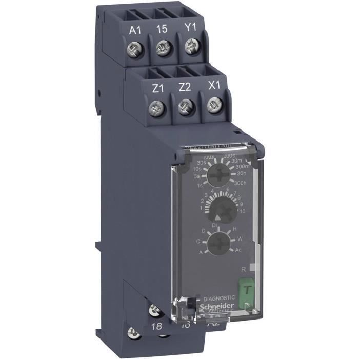 Relais Temporise Multifonction Schneider Electric Re22r1mymr Plage Temporelle 0 05 S 300 H 2 Inverseurs Rt 1 Pc S Achat Vente Relais Electronique Relais Temporise Cdiscount