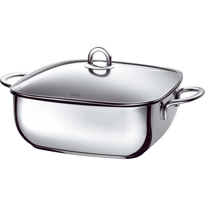 WRMIGN Wok En Acier Inoxydable Anti-Adhésif 36-43 Cm - Tous Feux Dont Induction, Poignées Stay Cool, Modèle 43 Cm