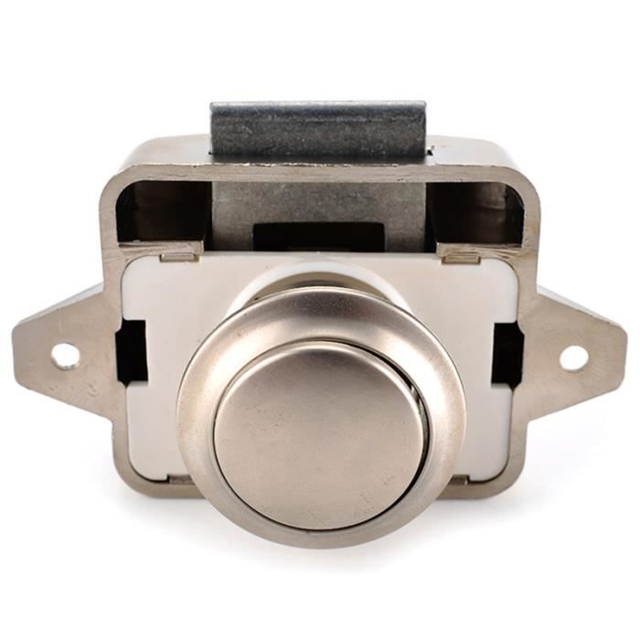 Qualité Métal Loft Porte Push Hatch Loquet Touch ATTRAPER SERRURE GRENIER Placard Caravane