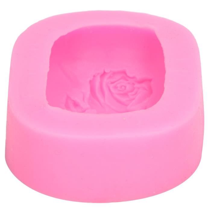 Moule En Silicone 3 Roses Pour Pâte à Sucre Et Amande - 1 Motif - Idéal Pâtisserie Créative