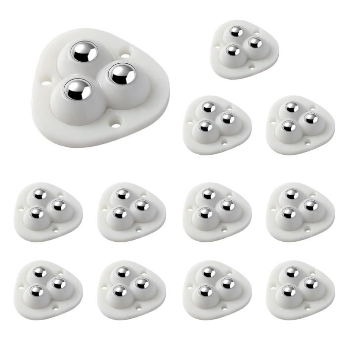 Mini Roulettes Auto-adhésives Pour Petits Meubles, Boîtes De Rangement Et Ordures, Boules