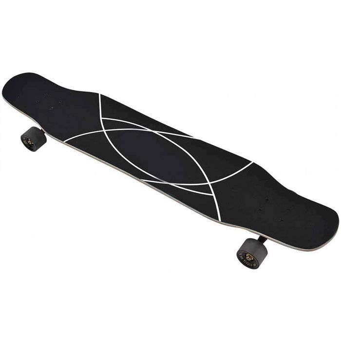 Skateboard Willonin – érable, Roues Silencieuses ABEC-9, Support Aluminium, 3,5 Kg, Charge 180 Kg, Pour Ados Et Adultes