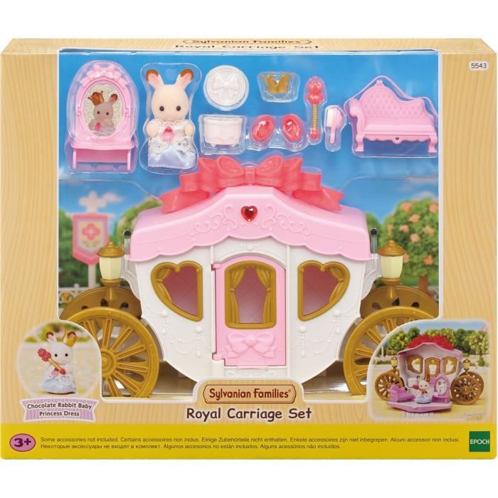 Sylvanian Families Le Carrosse Royal Pour Enfant La Fete Foraine Cdiscount Jeux Jouets