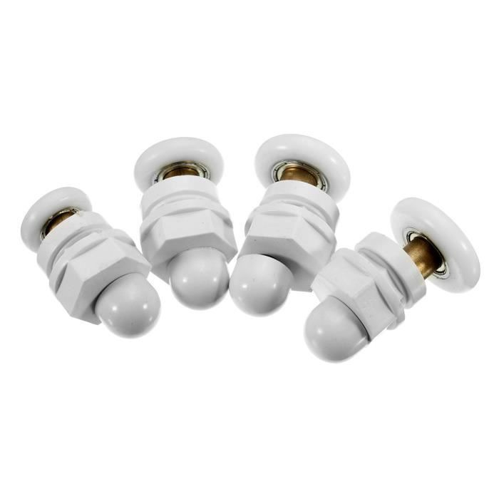 LESOLEIL Roulette de Porte de Douche, 23mm Roulette Porte Coulissante Douche de Remplacement pour Rouleau kit 8 Pièces LESOLEIL Roulette de Porte de Douche, 23mm Roulette Porte Coulissante Douche de Remplacement pour Rouleau kit 8 Pièces