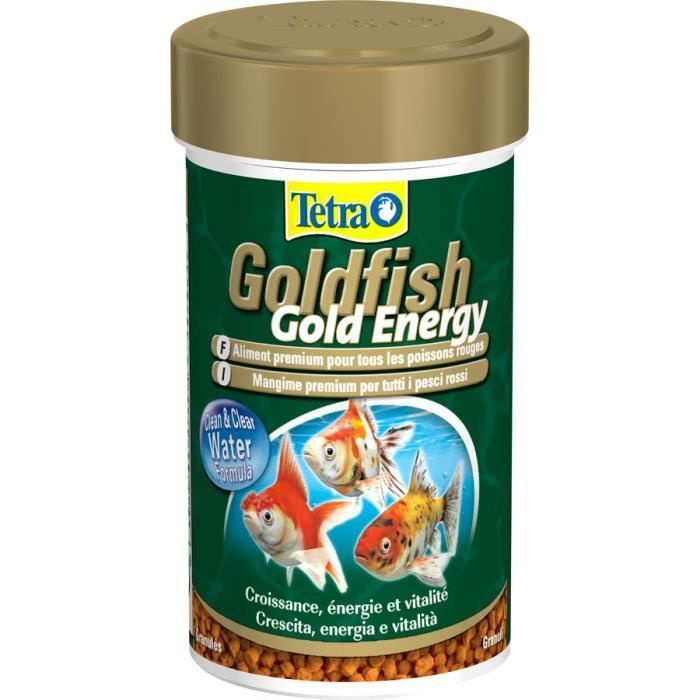 Alimentation pour poissons deau froide - TETRA - Gold Energy - Granulés - Poissons adultes - Poisson deau froide
