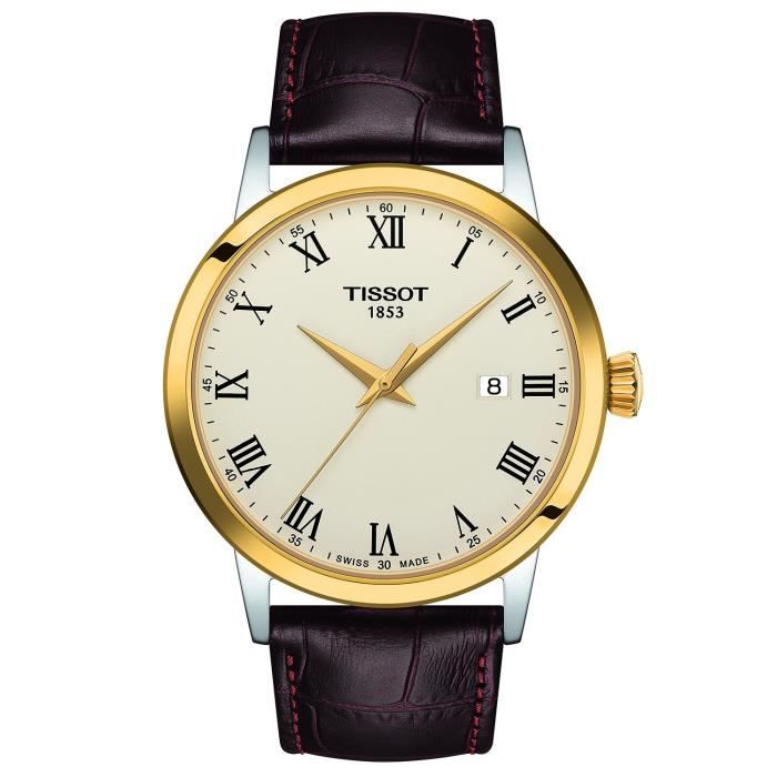 Montre tissot femme bracelet sale cuir