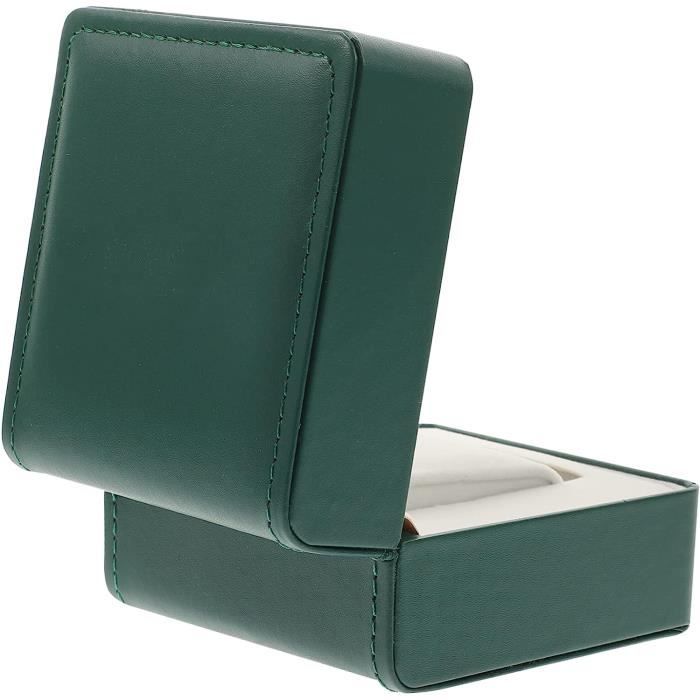 Boîte De Rangement Pour Montre En Cuir Avec Nœud Papillon - Coffret élégant Avec Oreiller, Protection Anti-rayures, Rose