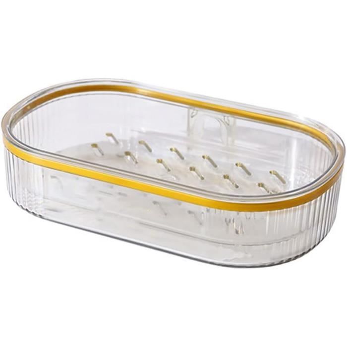 Boîte à Savon En Bambou Fackelmann – Pratique Pour La Salle De Bain Et Les Voyages