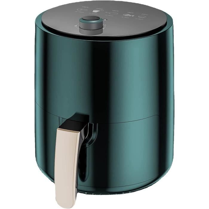 Friteuse Air Bergner 1800W - 6,9L - 8 Programmes | Cuisson Sain Sans Huile - Revêtement Ceratech