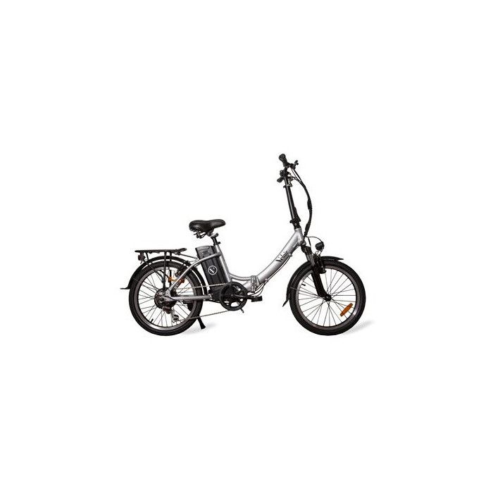 Velo electrique pliable SuperBike de couleur noir et orange
