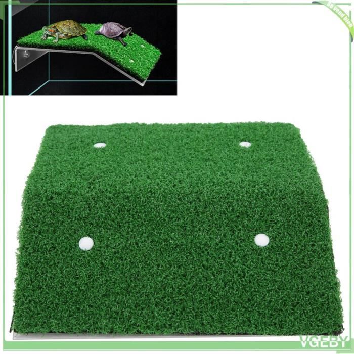 Comparer les prix de VGEBY Plateforme de pèlerin Plate-forme de Repos pour Reptiles, Plate-forme de Repos pour Tortues Non Toxique animalerie decor