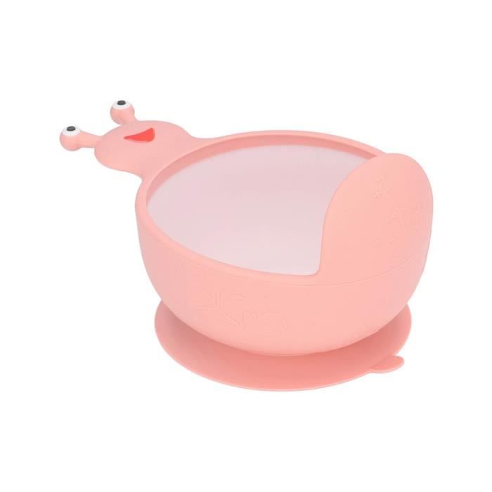 Bol En Silicone Pour Bébé Avec Paille - 3 Accessoires Réutilisables - Boucle Anti-Chute - Large Ouverture - Apprentissage Autonomie
