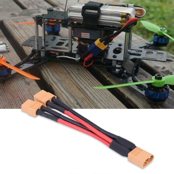 Câble Splitter Y Parallèle XT60 - Double Connecteur Pour Extension De Batterie, Neuf
