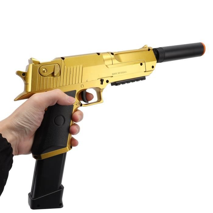 Pistolet à Billes Gel Xpace Rouge - Marqueur Gel Blaster Avec Chargeur, Batterie, Chargeur USB Et 20 000 Billes - 7