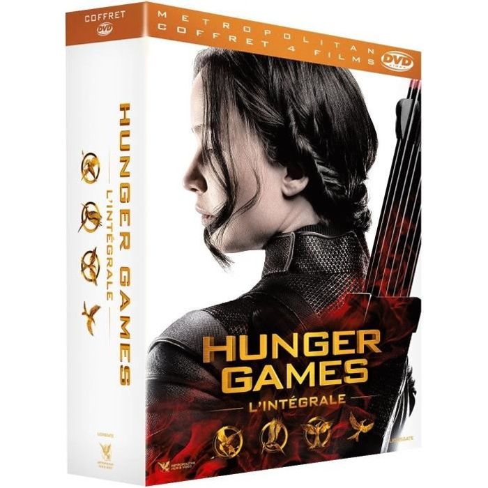Coffret Hunger Games - 4 films - En DVD