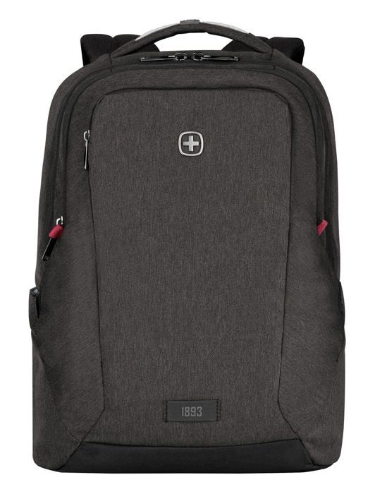 Sac à dos - WENGER - MX Professional 16 - Gris foncé - Antivol - Rembourré et respirant