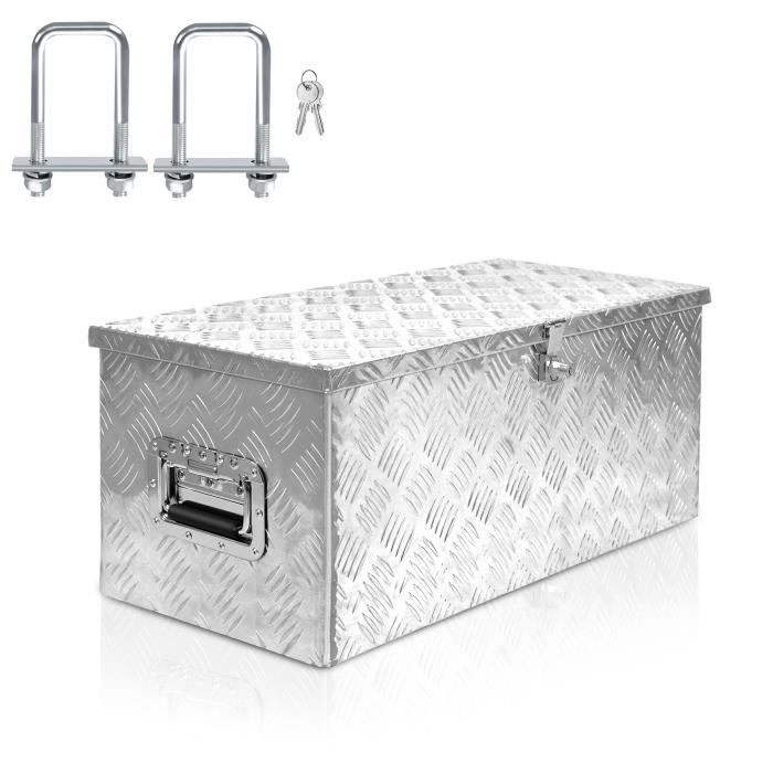 Caisse à Outils En Aluminium Avec Serrure - Boîte De Rangement étanche, Poids 7 Kg, épaisseur 1,5 Mm, Neuf