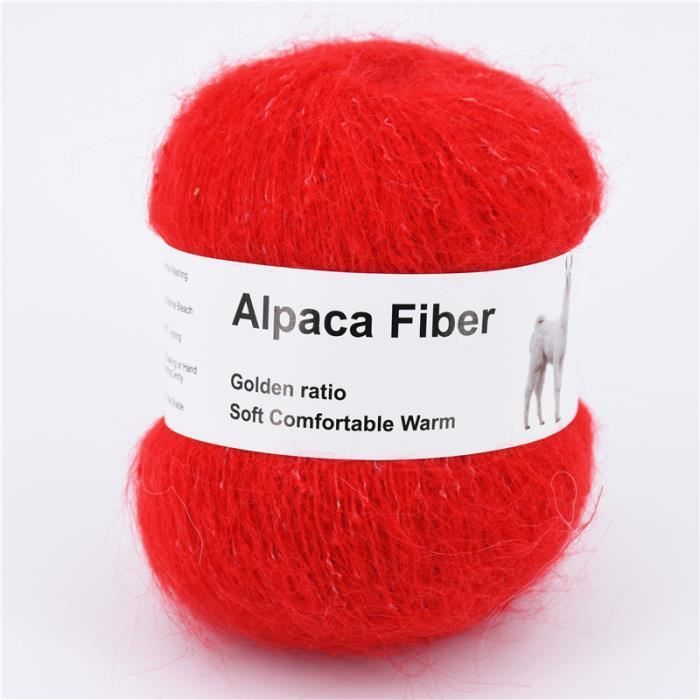 Fil à Tricoter Super épais - Lot De 2 Pelotes De 500g (laine Grosse) - Couleur Beige, Pour Couverture Et écharpe