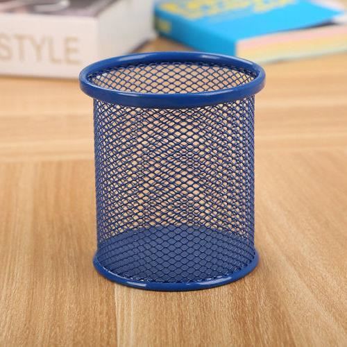 Porte-Stylos Magnétiques - Lot De 2 Paniers Mailles - Aimants Puissants - Pour Frigo, Bureau, Casier - 9x6.8x13cm