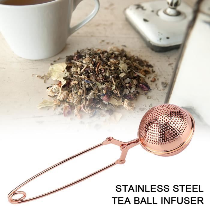 Infuseur De Boule De Thé à Mailles Fines En Acier Inoxydable