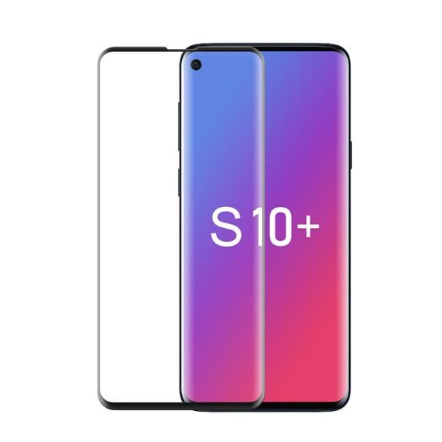 Protection /écran pour Samsung Galaxy S10 Plus Compatible avec Lecteur d/’Empreinte Ultra Claire 6.7 Duret/é 9H Verre Tremp/é pour Galaxy S10 Plus, 2 Pi/èces