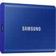 SAMSUNG SSD externe T7 USB type C coloris bleu 500 Go-1