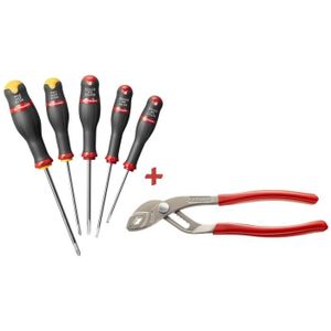 FACOM 187A.18CPEPB Pince Universelle Diamètre Max 180mm - Outil Coupe Fil Professionnel