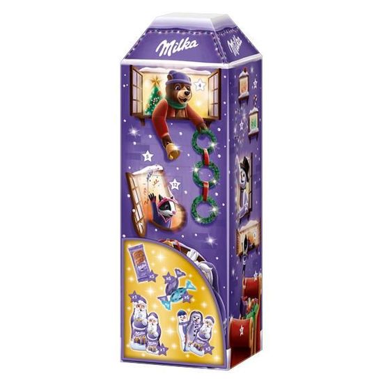 Calendrier De L Avent 2023 Milka Milka 3D Maison Calendrier De L'avent 229G - Cdiscount Au Quotidien