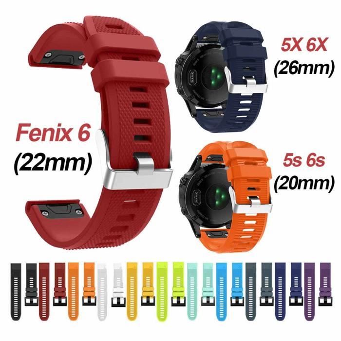 Garmin fenix 5x plus quickfit bands top