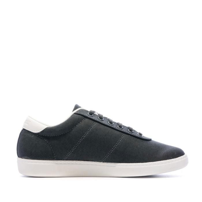 Baskets femme Le Coq Sportif Court One gris Gris Cdiscount
