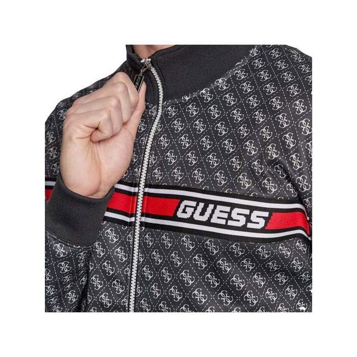 Sacoche Noire Homme Guess Dan Logo pas cher