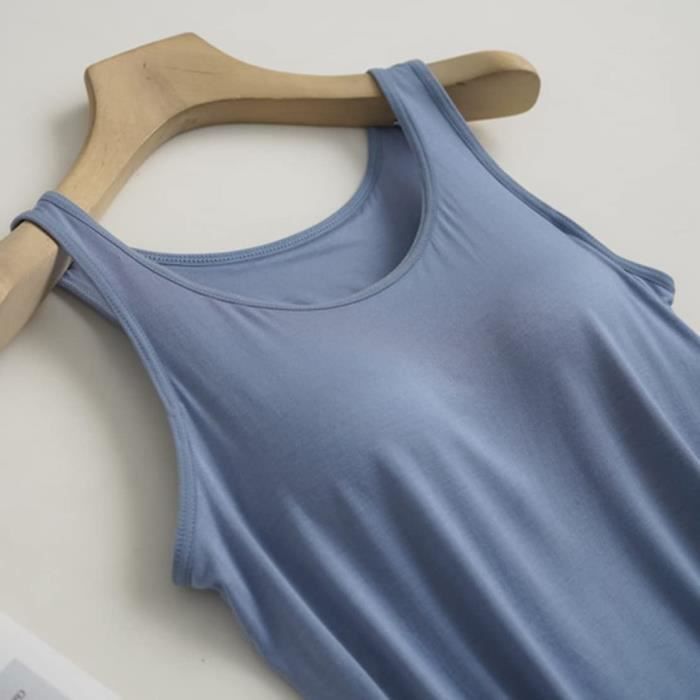 Debardeur sport femme avec soutien gorge intégré on sale