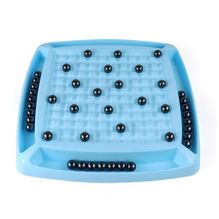 2 en 1 Jeu d'échecs magnétique, Jeu de société de Dames éducatif, Jeu d 2 en 1 Jeu d'échecs magnétique, Jeu de société de Dames éducatif, Jeu d