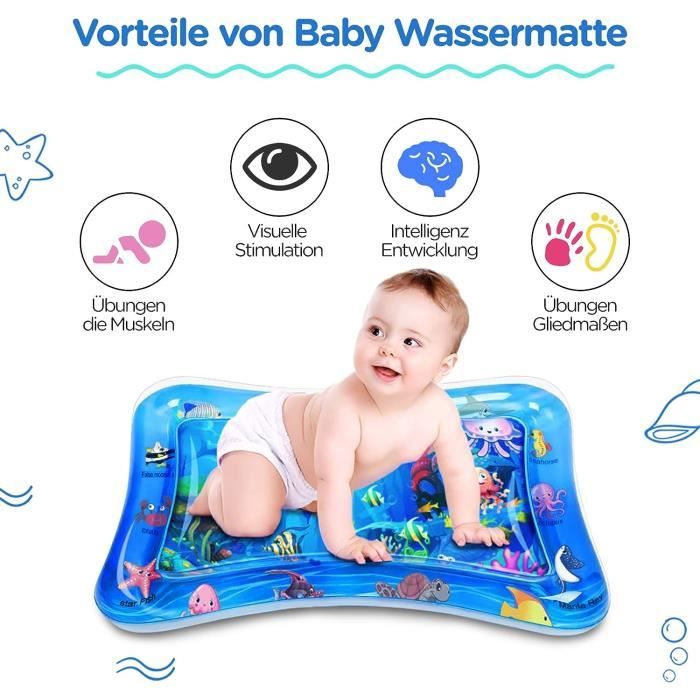 Jouets de tapis de jeu à l'eau pour bébé pour 3 6 9 mois Nouveau