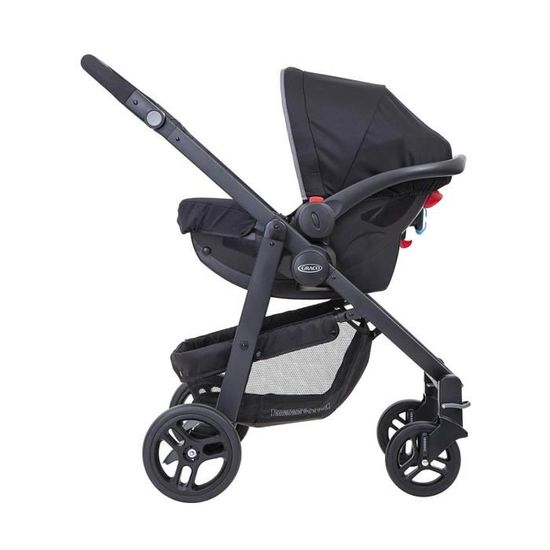 GRACO Poussette Trio Evo Set Black and Grey Cdiscount Puericulture Eveil bebe