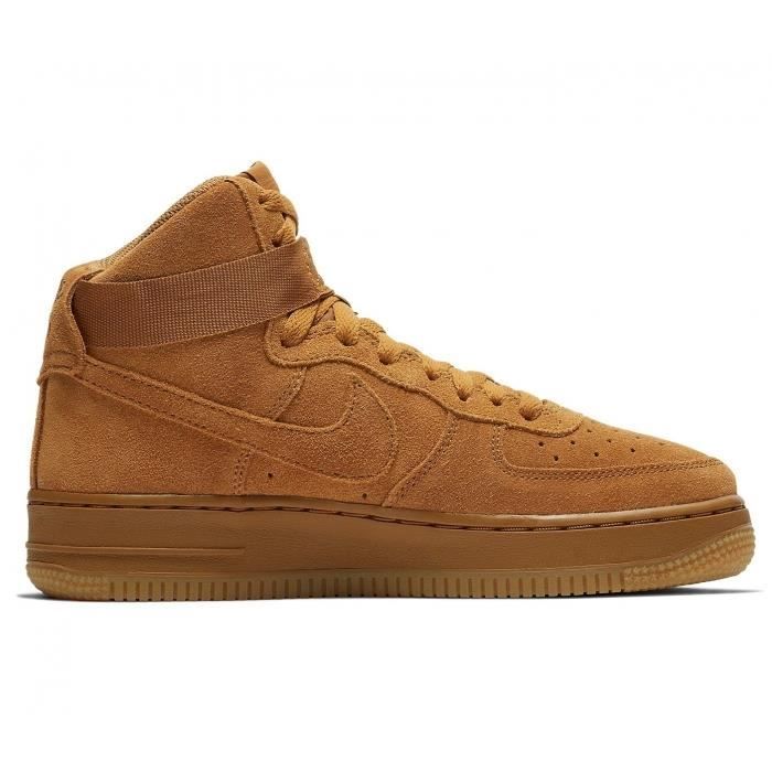 Nike Baskets Air Force 1 High LV8 GS 807617 Marron Cdiscount Chaussures